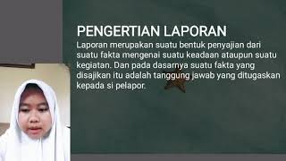 pengertian laporan