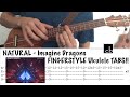 NATURAL (Imagine Dragons) FINGERSTYLE Ukulele TUTORIAL