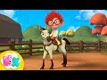 I love to ride my horse! 🐎 Horsey song for Kids | HeyKids Nursery Rhymes