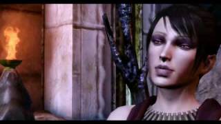 Dragon Age: Origins - Morrigan spooks Templar Carroll