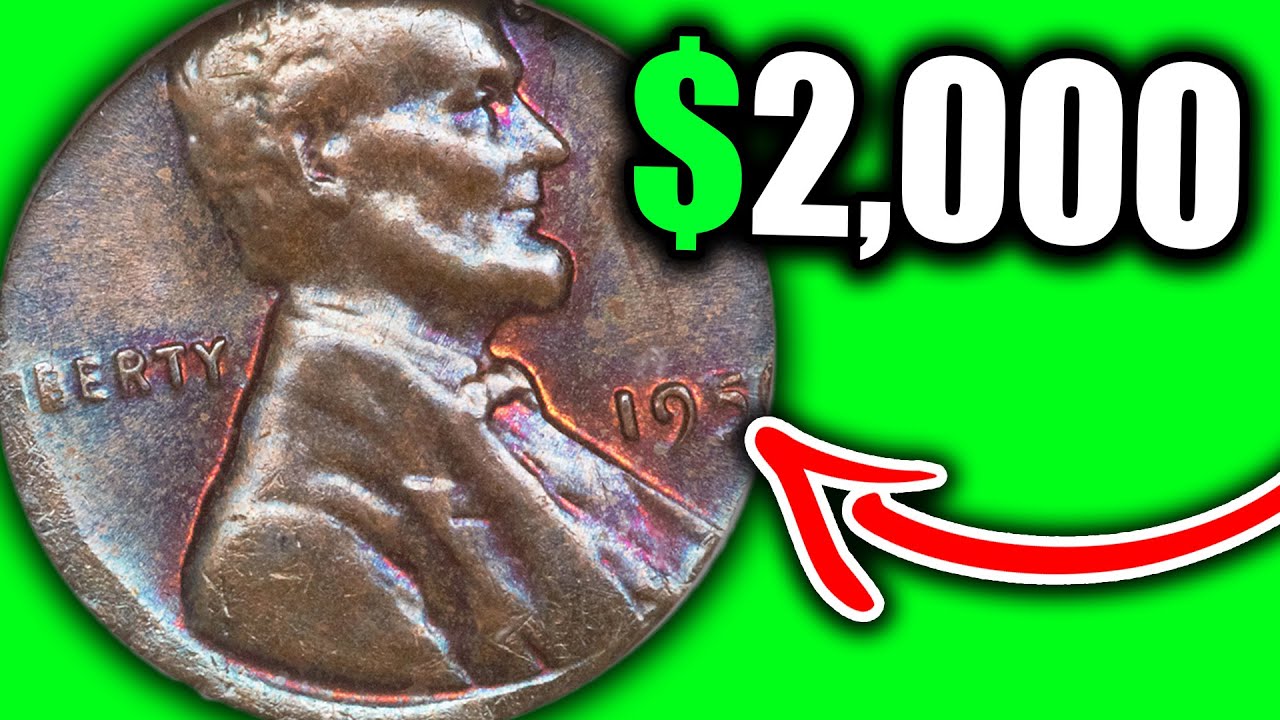 1956 WHEAT PENNIES THAT ARE WORTH MONEY!! - YouTube