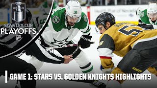 Dallas Stars vs. Vegas Golden Knights: Western Conference Final, Gm 1 | Full Game Highlights