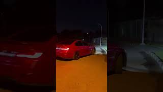 BMW acelerando nas ruas de Luanda