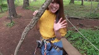 【アスレチック】フォレストアドベンチャー・フジ　ForestAdventure　FUJI