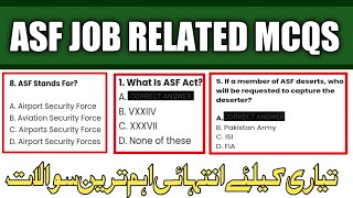 ASF Jobs 2022 written Test Preparation Most important question for corporal,asi, inspector, ad jobs