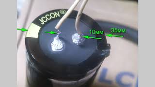 JCCON 1000uF 450v 0.1kg - отличные конденсаторы! great capacitors!