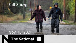 CBC News: The National | B.C. flooding, Alberta day-care deal, Home sales boom