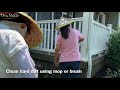 eng sub 在美国如何自己洗房子how to diy wash our house in america ch