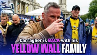 Jamie Carragher drinks AGAIN with his Dortmund family! 😂 | UCL Today | CBS Sports Golazo