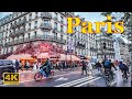 Paris , France 🇫🇷- Evening Walk 2024 - 4K HDR Walking Tour | Paris 4K | A Walk In Paris