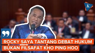 Momen Hotman Paris Tantang Rocky Gerung Debat Hukum