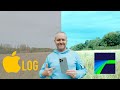 How to Colour Grade iPhone LOG Video using LumaFusion on iPhone