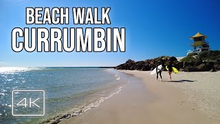 4K CURRUMBIN BEACH Walk | Australia, Gold Coast,  Treasure - 3 days before Christmas 2021