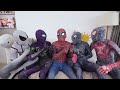 spiderman team vs magic television in new house funny comedy