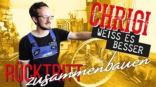 Chrigi weiss es besser: Rücktritt zusammenbauen | Teil 3/3 | mofakult.ch