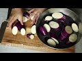 客家【酿茄子】【廣東話】stuffed eggplant 少油 健康 cook with shan