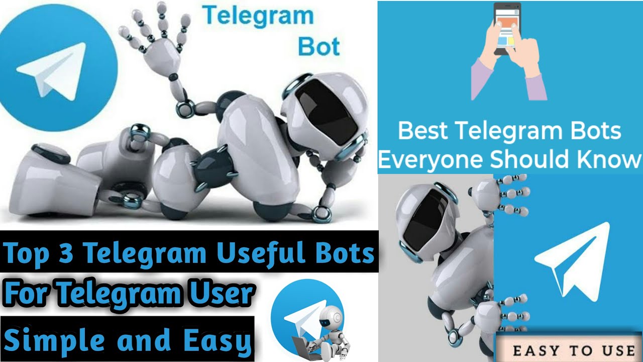 Top 3 Useful Bots In Telegram | Best Telegram Bots | How To Use ...