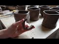 making twisted mugs from inspiration to finish 陶芸 ねじれマグを作る