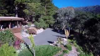 Beautiful Home-Partington Ridge, Big Sur, CA - Aerial video clips 1