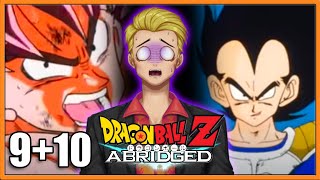 Reacting to Dragonball Z Abridged Episodes 9 \u0026 10 (Part 1) | Saiyan Showdowns \u0026 Shenanigans! 💥