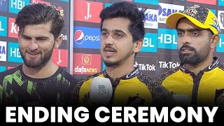 Ending Ceremony | Peshawar Zalmi vs Lahore Qalandars | Match 23 | HBL PSL 8 | MI2A