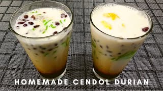 Homemade Cendol Durian