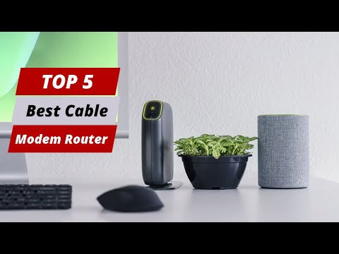 Top 5 Best Cable Modem Router Combo of 2023: Faster Internet and Better Wi-Fi Coverage!