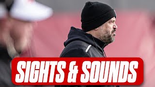 Nebraska Football Spring Practice Sights \u0026 Sounds I Husker Football I HuskerOnline