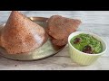 red sorghum sigappu solam dosa u0026 coriander chutney