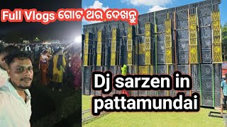 Pattamundai Durga Puja || Mr dev Vlog|| Dj sarzen