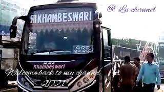 Maa khambeswari bus service berhampur to cuttack, Bhubaneswar. departing from berhampur :-12:00 pm.