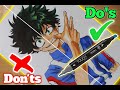 Do's and Don'ts - How to use Alcohol Markers like a PRO