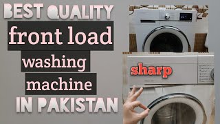 Best 8kg front load washing machine in Pakistan# sharp front load washing machine complete review