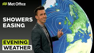 30/05/24 – Showers easing overnight – Evening Weather Forecast UK – Met Office Weather