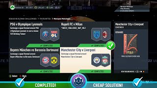 FIFA 23 Marquee Matchups - Manchester City v Liverpool SBC - Cheap Solution & Tips