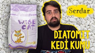 Uygun Fiyatlı Dağılmayan Kedi Kumu - Wise Cat Diatomit Kedi Kumu | Serdar