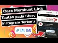 Fitur Terbaru Instagram..!!! Cara membuat Link Tautan di Story Instagram