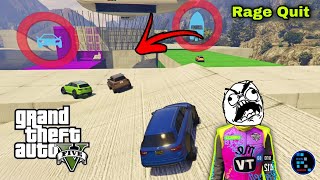 [Hindi] GTA V | This Co-op Parkour Was Almost Impossible So We Rage Quit