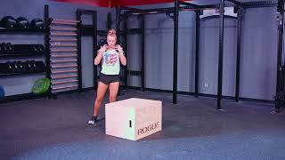 How to | Double Dumbbell Box Step Over