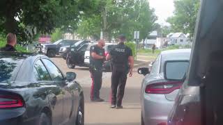 Fredericton Police response to call of woman at Sobeys on Regent Street with Rifle!!!!