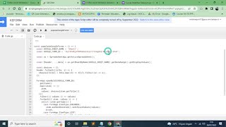 Script Code for make Drop down Google Form from Google Sheet Respond