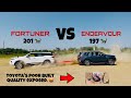 Ford endeavour vs Fortuner. 🔥 | Tug of war 💪🏻❤️  Toyota built quality exposed. 😅