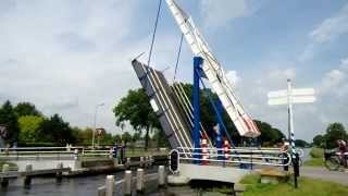 Brugopening 2e Uffelterbrug Ophaalbrug/ Drawbridge/ Pont Basculant/ Zugbrücke Uffelte