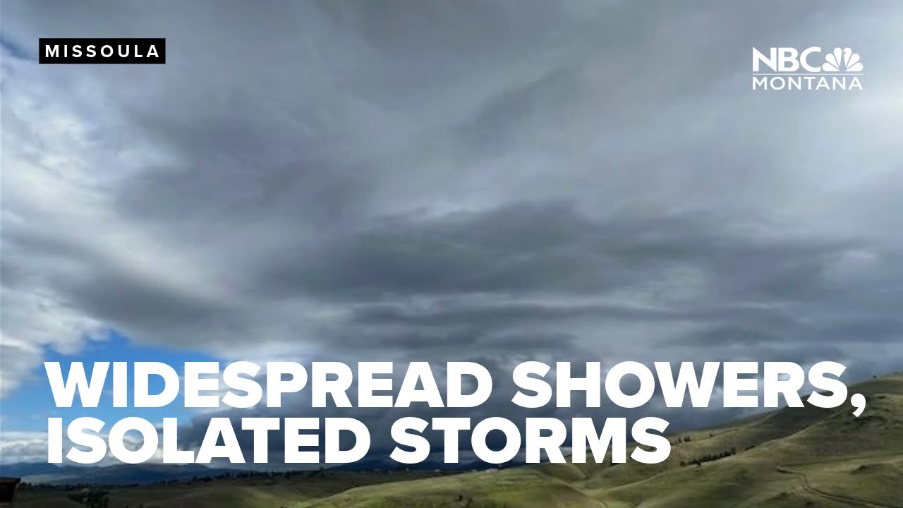 Widespread Showers And Isolated Storms High Heat Returns Friday Youtube