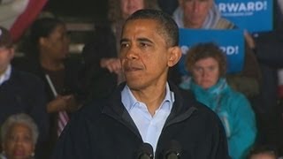 President Obama Talks Bipartisan in While Campaigning in Ohio