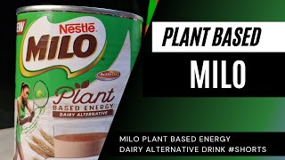 MILO PLANT BASED Energy Dairy Alternative Drink #Shorts