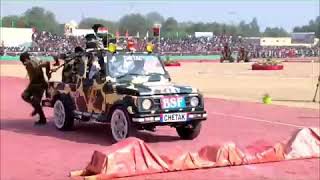 57th BSF Raising Day parade at Jaisalmer, Rajasthan