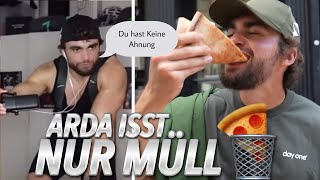 Warum isst Arda so viel Fast Food 🍕🗑️  | Arda Saatci Clips