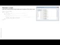 07E Nested Loops