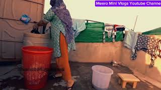 Aj Bhot Thak Gai Hon | House Wife Cloth Washing Vlog 🔥| Meero Mini Vlog.